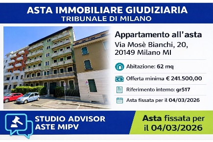 Foto Appartamento a Milano Amendola - Buonarroti di 62 m² con 4 locali