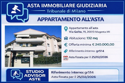 Foto Appartamento a Magenta Centro di 132 m² con 6 locali in vendita