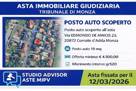 Foto Box a Cornate d'Adda di 19 m² con 1 locali in vendita