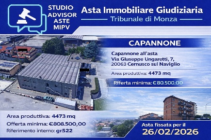 Foto Capannone industriale a Cernusco sul Naviglio Centro di 4473 m²