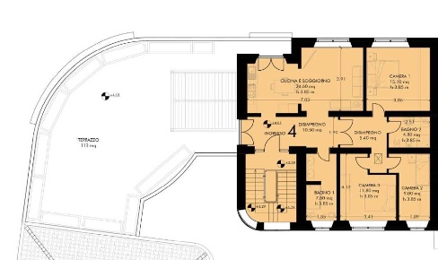 Foto Attico a Pisa Pratale di 137 m² con 5 locali in vendita