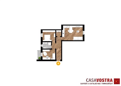 Foto Appartamento in Via Tiziano  15, Milano Pagano di 80 m² con 2 locali