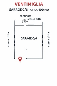 Foto Garage a Ventimiglia Nervia di 100 m² con 1 locali in vendita