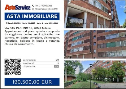 Foto Appartamento in VIA SAN PAOLINO 35, Milano Cantalupa - San Paolo