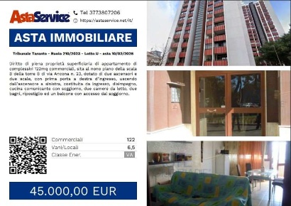 Foto Appartamento in Via Ancona 23, Taranto Solito - Corvisea di 122 m²