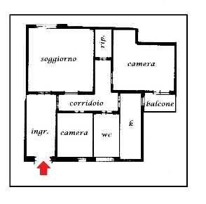 Foto Appartamento in via Foria, Napoli San Carlo All'Arena di 80 m²