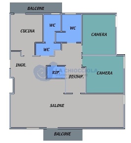 Foto Appartamento a Bologna Costa di 143 m² con 4 locali in affitto