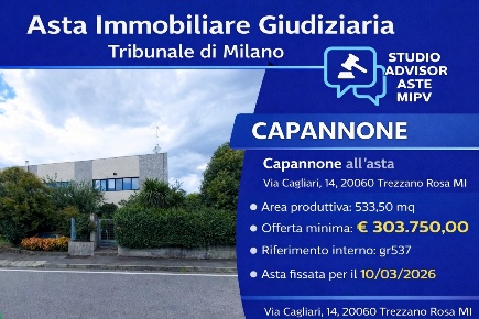 Foto Capannone industriale a Trezzano Rosa di 534 m² con 5 locali