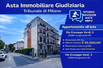 Foto Appartamento a Gorgonzola di 54 m² con 3 locali in vendita
