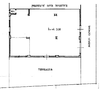 Foto Locale commerciale a Prato Soccorso di 190 m² con 1 locali in vendita
