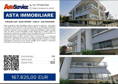 Foto Duplex in VIALE LIGURIA N.1/B, Lodi San Bernardo, Olmo di 129 m²