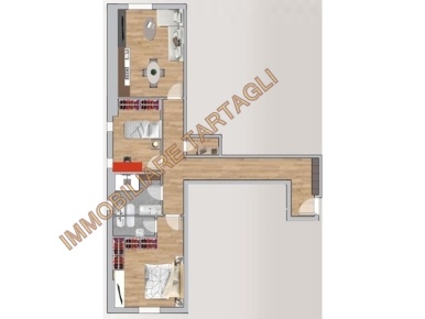Foto Appartamento in VIALE MAMIANI 3, Firenze Coverciano di 82 m²