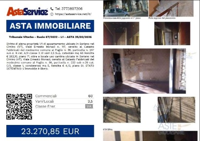 Foto Appartamento in VIA ERNESTO MONACI 117, Soriano nel Cimino Centro