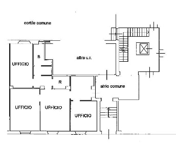 Foto Ufficio in Via Marchesi De Taddei, Milano Frua di 103 m² con 4 locali