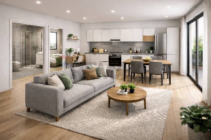 Foto Appartamento in via Duse, Besozzo Centro di 55 m² con 2 locali