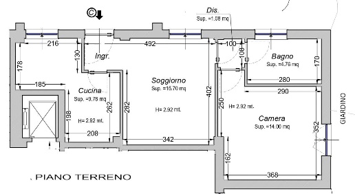 Foto Appartamento a Chianciano Terme Centro di 54 m² con 3 locali
