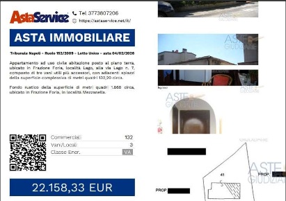 Foto Case indipendenti in via Lago 7, Centola Foria di 132 m² con 3 locali