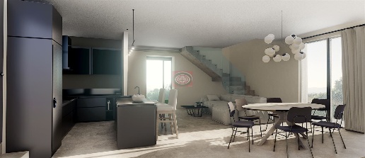 Foto Villa bifamiliare a Cesena Settecrociari di 216 m² in vendita