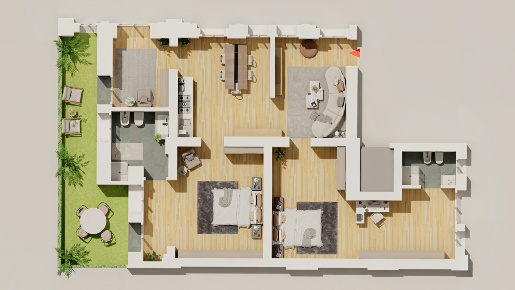 Foto Appartamento in Viale Antonio Silvani 4, Bologna Saffi di 90 m²