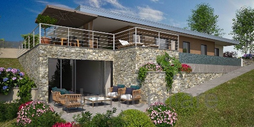 Foto Villa unifamiliare in Via Archimede  26, Verbania Intra di 235 m²