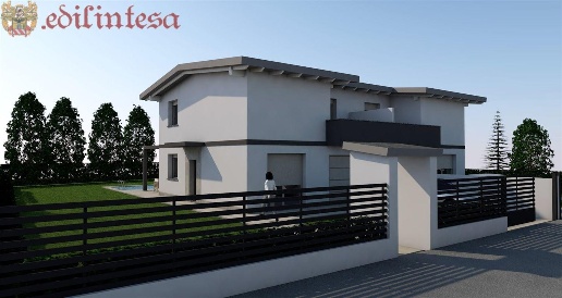 Foto Villa bifamiliare in VIA CARDUCCI, Lesmo di 400 m² con 5 locali