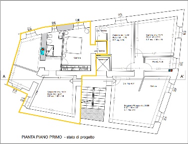 Foto Appartamento a Massa Centro di 75 m² con 5 locali in vendita