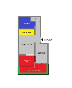 Foto Appartamento in Via Marzabotto, Genova Granarolo di 58 m² con 4 locali