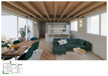 Foto Attico in VIALE TURATI, Lecco Turati - Santo Stefano di 150 m²