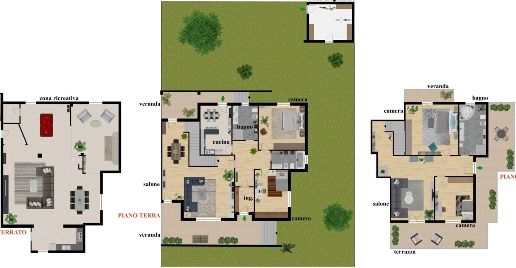 Foto Villa bifamiliare a Quartu Sant'Elena Quartu di 401 m² con 7 locali