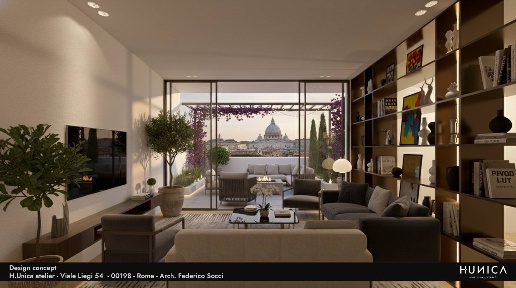 Foto Attico in Lungotevere Arnaldo Da Brescia, Roma Flaminio di 500 m²