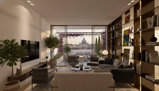 Foto Attico in Lungotevere Arnaldo Da Brescia, Roma Flaminio di 500 m²