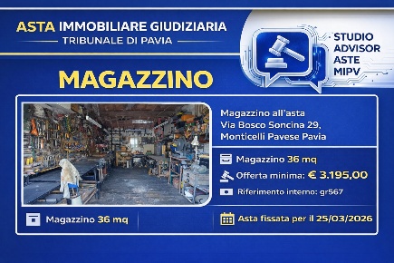 Foto Magazzino a Monticelli Pavese Bosco Soncina di 36 m² con 1 locali