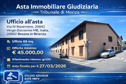 Foto Ufficio a Besana in Brianza Zoccorino Vergo di 68 m² con 4 locali