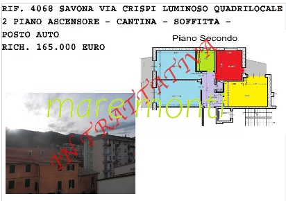 Foto Appartamento in via crispi, Savona Lavagnola, Santuario, Montemoro