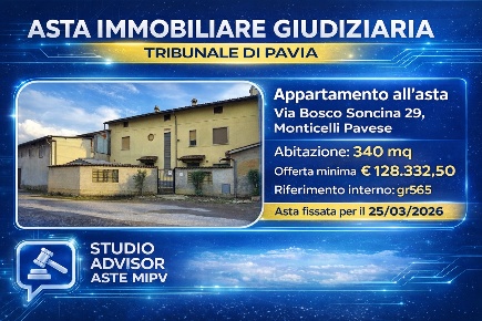 Foto Appartamento a Monticelli Pavese di 340 m² con 12 locali in vendita