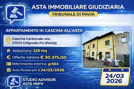 Foto Appartamento a Chignolo Po di 229 m² con 8 locali in vendita