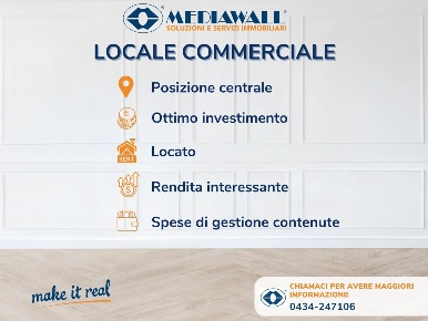 Foto Locale commerciale a Pordenone San Valentino, Ospedale di 51 m²