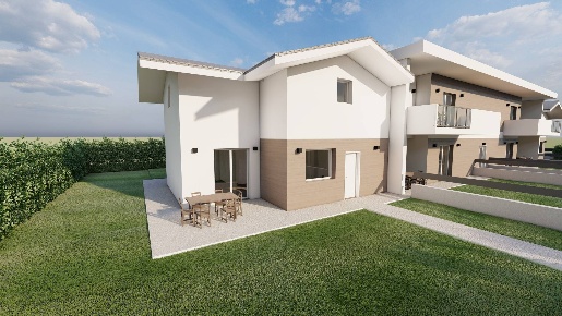 Foto Villa a schiera in via Bellini, Rivalta di Torino Centro di 170 m²
