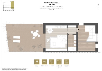 Foto Appartamento in Viale Monza, Milano Precotto di 51 m² con 1 locali