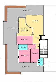 Foto Attico a Carrara Marina di Carrara di 125 m² con 5 locali in vendita