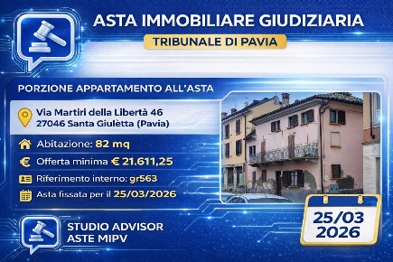 Foto Appartamento a Santa Giuletta Centro di 82 m² con 5 locali in vendita