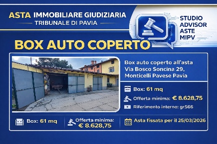 Foto Box a Monticelli Pavese Bosco Soncina di 61 m² con 2 locali in vendita