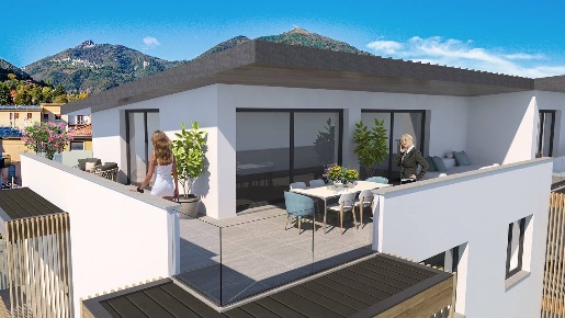 Foto Attico in VIa Solari 26, Albino di 141 m² con 4 locali in vendita