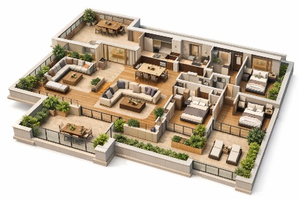 Foto Appartamento a Carpi di 125 m² con 7 locali in vendita