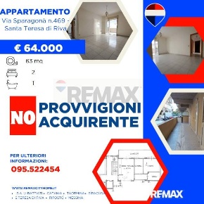 Foto Appartamento a Santa Teresa di Riva di 63 m² con 3 locali in vendita