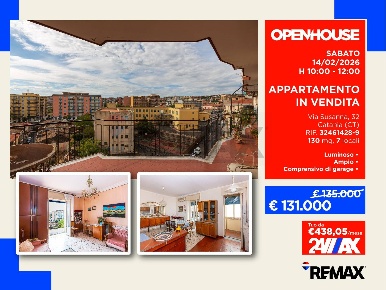 Foto Appartamento in via Susanna 32, Catania Cibali di 130 m² con 7 locali