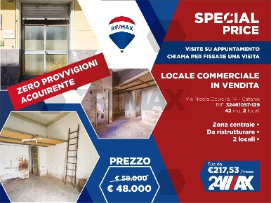 Foto Locale commerciale in Via Nicola Coviello 14, Catania di 42 m²