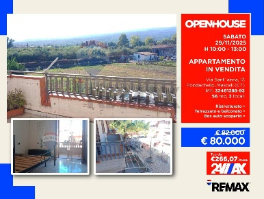 Foto Appartamento in Via Sant' anna 13, Mascali di 56 m² con 3 locali