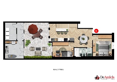 Foto Appartamento in Via Toce 25, Torino Falchera di 100 m² con 3 locali