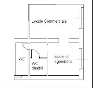 Foto Locale commerciale a Olbia Centro Storico di 50 m² con 2 locali
